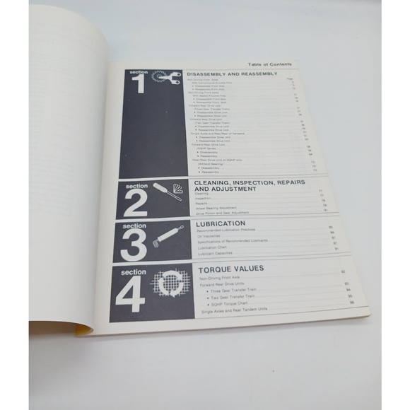 Rockwell Field Maintenance Manual Standard Highway Truck & Tractor Axles - Picture 7 of 8